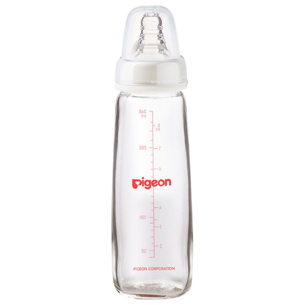 Glass shop feeding bottle